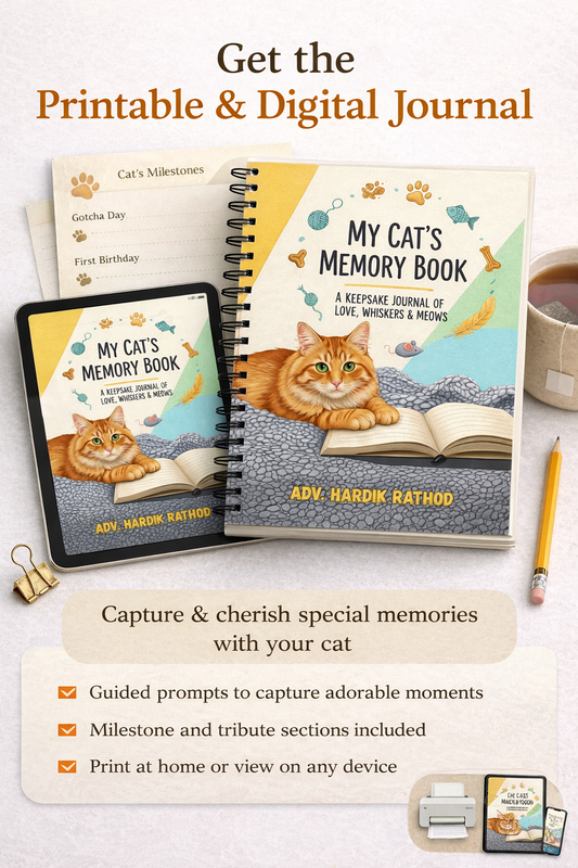 My Cat’s Memory Book: A Keepsake Journal of Love, Whiskers & Meows