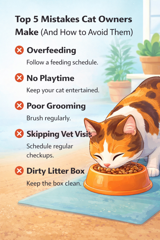 Top 5 Mistakes Cat Owners Make (And How to Avoid Them)