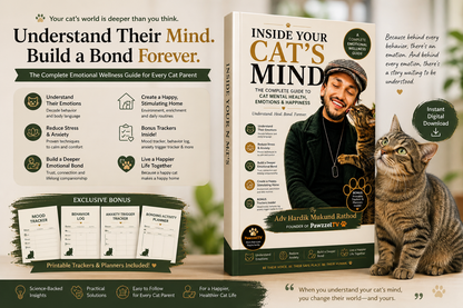 Inside Your Cat’s Mind: The Complete Guide to Cat Mental Health, Emotions & Happiness (Digital Edition)